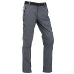 Maul Hiking Trousers Ontario II 2in1 Zip off - long trousers+Bermuda - grey Men