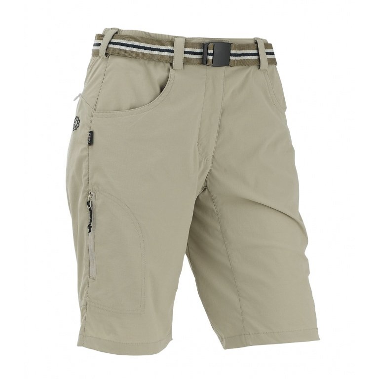 Maul Hiking Shorts Rhön II short UV Protection beige Women