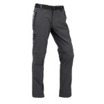 Maul Hiking-Trekking Pants Ontario XT 2in1 T-Zipp-Off (long pants and Bermudas in one) dark grey Men