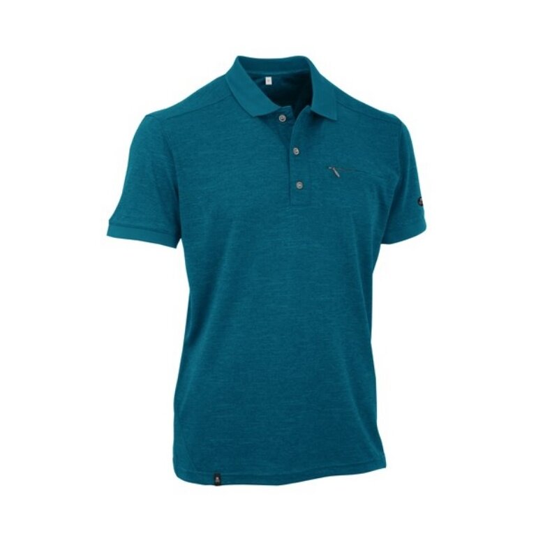 Maul Functional Polo Gaigerkopf 2XT (breathable, quick-drying, permanently fresh thanks to Polygiene) petrol Men