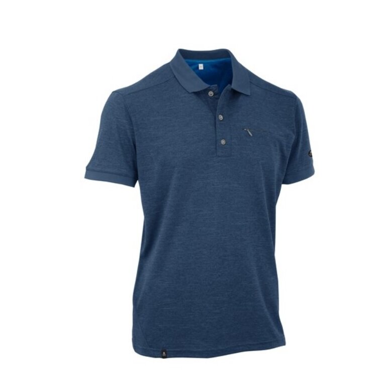 Maul Functional Polo Gaigerkopf 2XT (breathable, quick-drying, permanently fresh thanks to Polygiene) dark blue Men