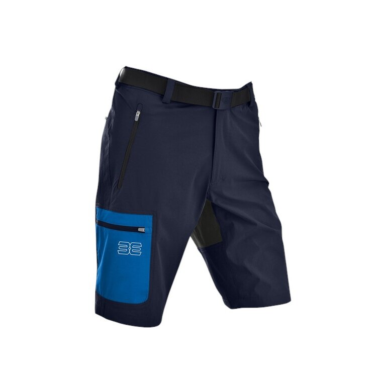 Mouth Wander Trousers Doldenhorn XT Bermuda (durable, elastic) short dark blue men's