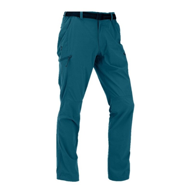 Maul Hiking Trousers Greenstone XT (elastic, durable, breathable) long petrol blue Men