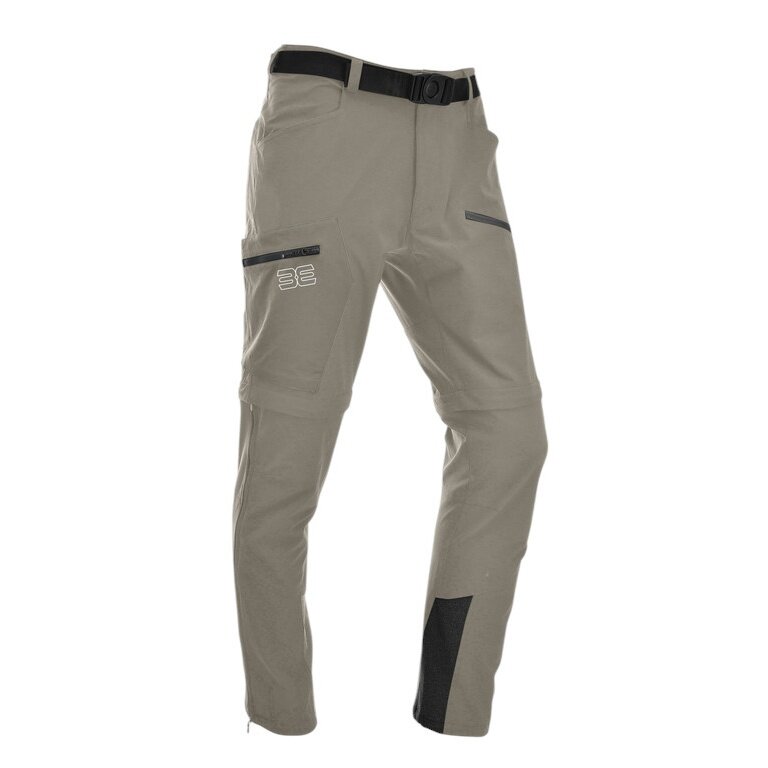 Maul Wander-Trekking Trousers Eiger Ultra T-Zip-Off (long trousers and shorts in one) beige-brown men's