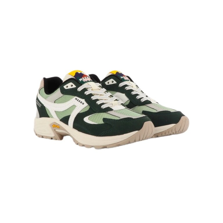 Meeko Sneaker Capra Lychen (waterproof) green/white/beige men's