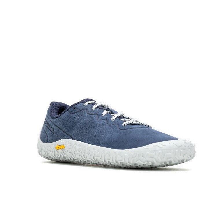 Merrell Minimal Running Shoes Vapor Glove 6 Leather blue Women