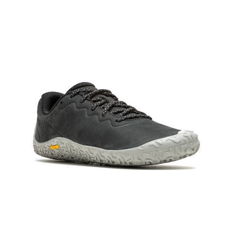 Merrell Minimal Running Shoes Vapor Glove 6 Leather black Women