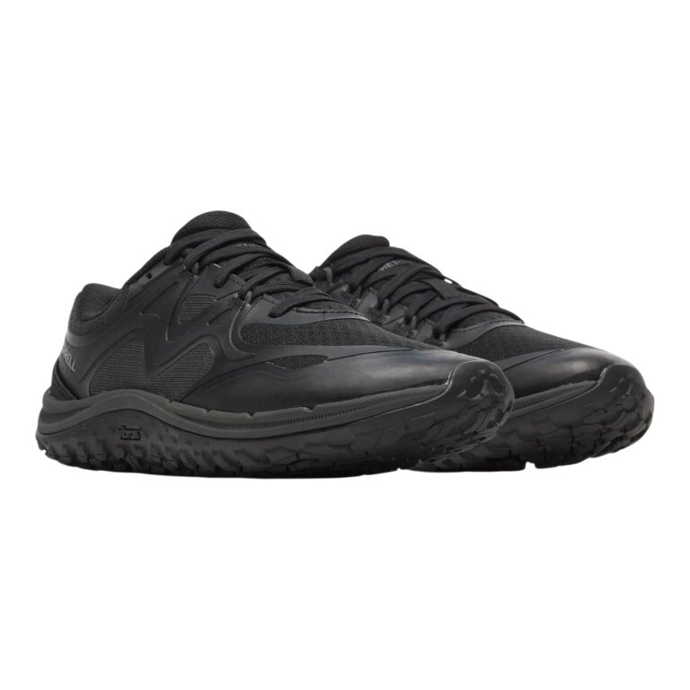 Merrell Minimal Running Shoes Trail Glove 8 black ladies
