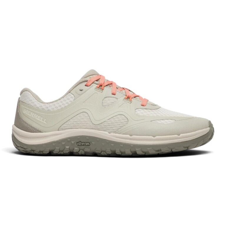 Merrell Minimal Running Shoes Trail Glove 8 grey Ladies