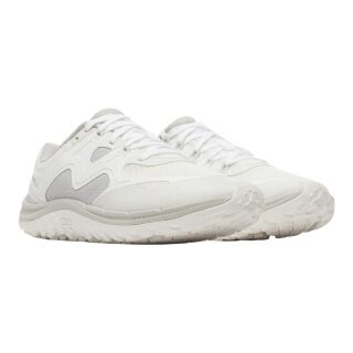 Merrell Minimal Running Shoes Trail Glove 8 white/grey ladies