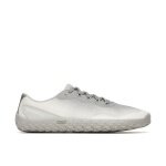Merrell Minimal Running Shoes Vapor Glove 7 (Barefoot Shoes) white/grey ladies