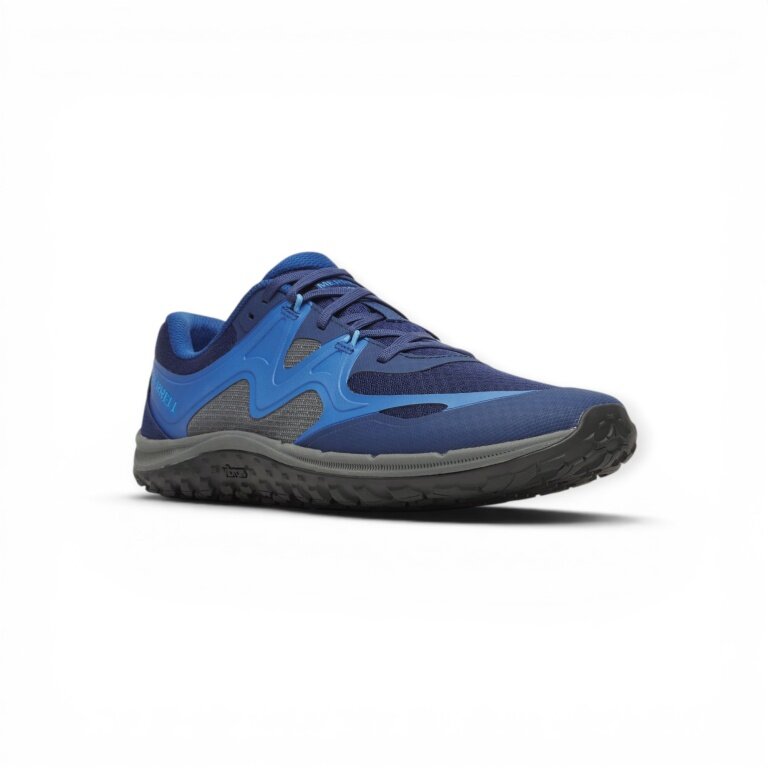 Merrell Minimal Running Shoes Trail Glove 8 Dark Blue Men's