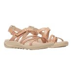 Merrell Harbor Backstrap Sandal (Full Grain Leather) light brown/beige ladies