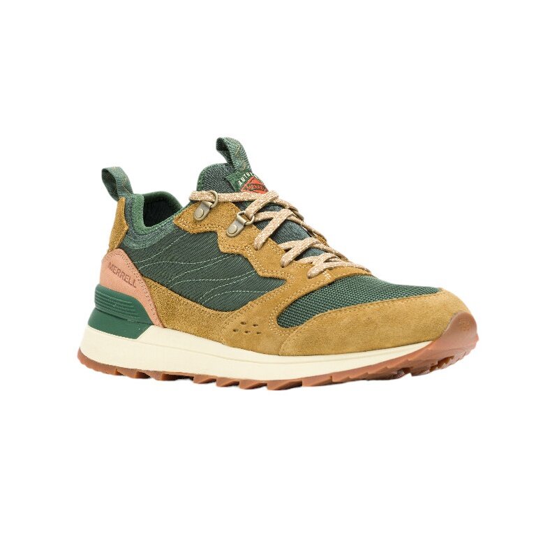 Merrell Sneaker Alpine 83 Recraft (Casual shoes, suede/textile) dark brown/multicoloured men's