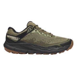 Merrell Trail Running Shoes Nova 4 WP (waterproof) green/black men's