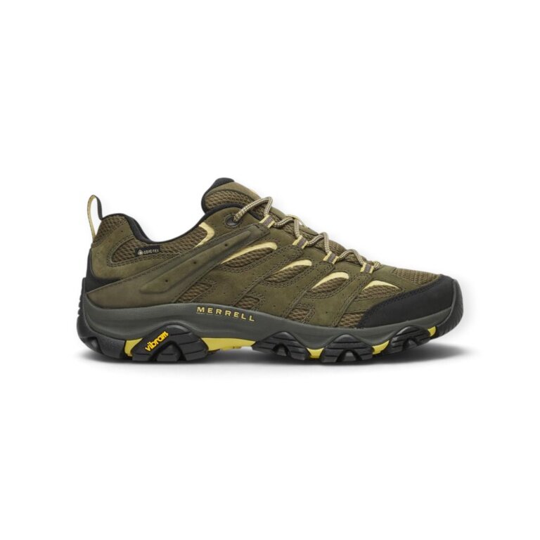 Merrell Moab 3 GTX Hiking Shoes (waterproof and breathable) olive green men's
