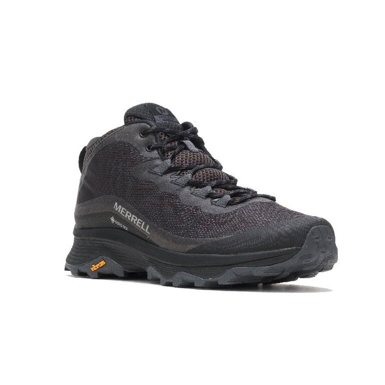 Merrell Hiking Shoes Moab Speed Mid GTX (waterproof) black/asphalt grey Men