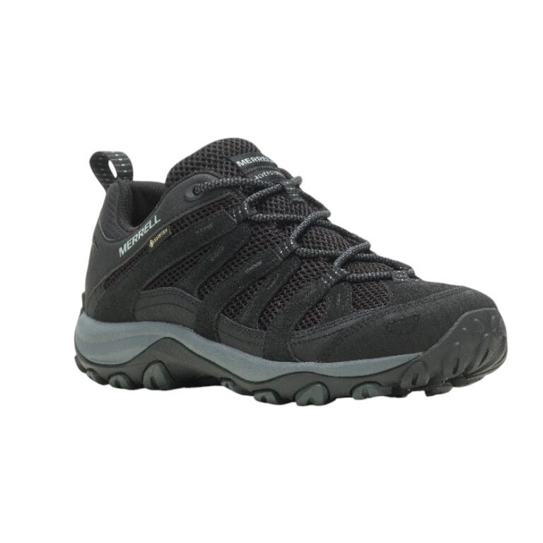 Merrell Alverstone 2 GTX Hiking Shoes (Suede, Waterproof) Black Men's