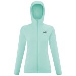Millet Fleece Jacket Seneca Hoodie (breathable, warm) mint green ladies