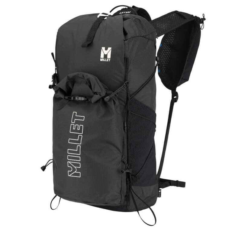 Millet Hiking Backpack Parmelan (for day trips, comfortable carrying system) black - 17 litres