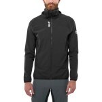 Millet Softshell Jacket Kamet XCS Light Hoodie (breathable, optimal freedom of movement) black men's