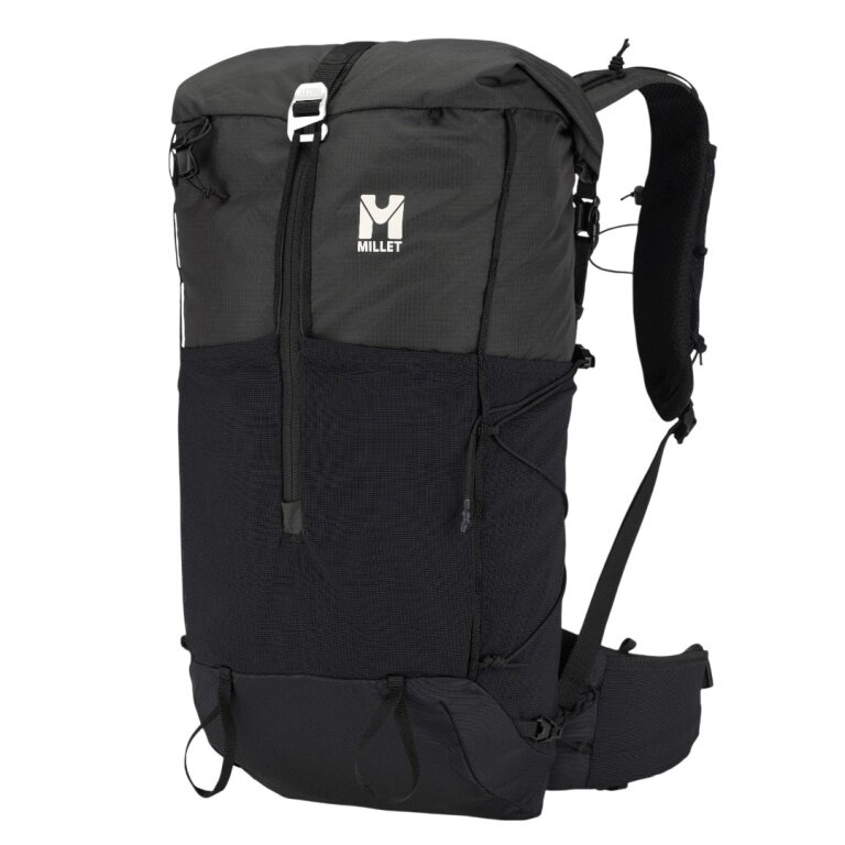 Millet Hiking Backpack Parmelan (for day trips, comfortable carrying system) black - 25 litres