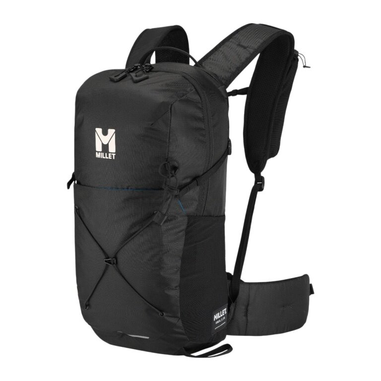 Millet Seneca LT Hiking Backpack (for day trips, comfortable carrying system) black - 22 litres