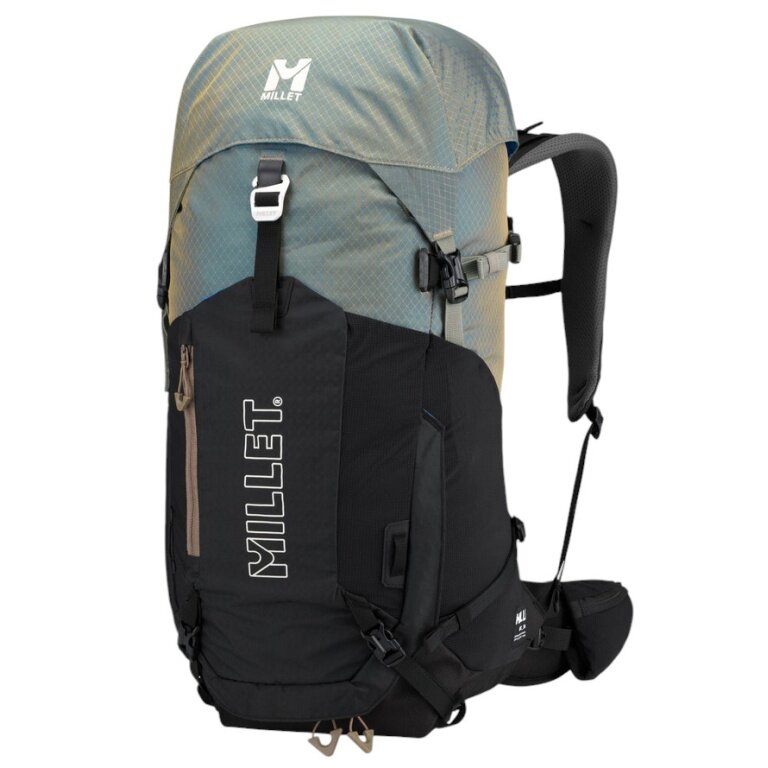 Millet Hiking Rucksack Ubic 30 (for day trips, comfortable carrying system, versatile) 2025 black/sand - 30 litres
