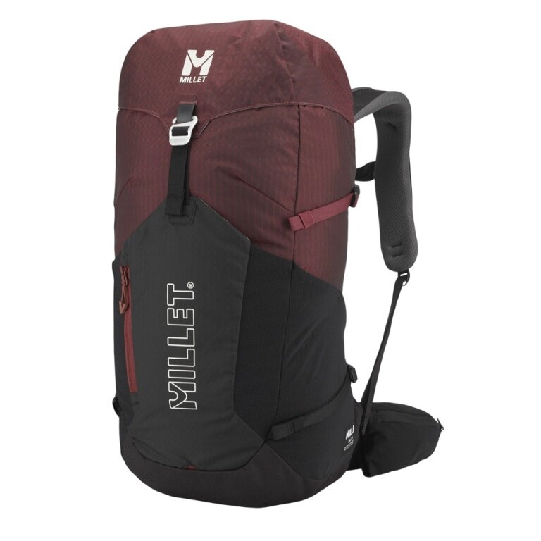 Millet Hiking Backpack Ubic 25 (for day trips, comfortable carrying system) red/black - 25 litres