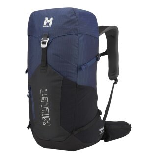 Millet Hiking Backpack Ubic 25 (for day trips, comfortable carrying system) blue/black - 25 litres