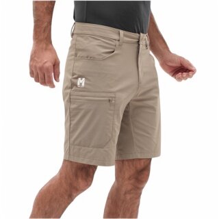 Millet Trekking Hiking Trousers Ubic Stretch Short (Stretch material, optimal freedom of movement) short beige/brown men's