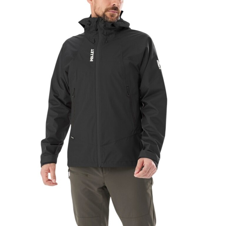 Millet Hardshell Hiking Jacket Fitz Roy (waterproof, breathable) black men's