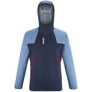 Millet Hardshell Hiking Jacket Fitz Roy (waterproof, breathable) sapphire blue/denim blue men's
