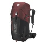 Millet Hiking Rucksack Ubic 40 (for multi-day tours, comfortable carrying system, versatile) 2026 black/red - 40 litres