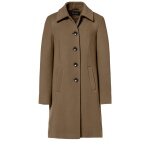 Milo Coat Isa (Wool Blend) brown Ladies
