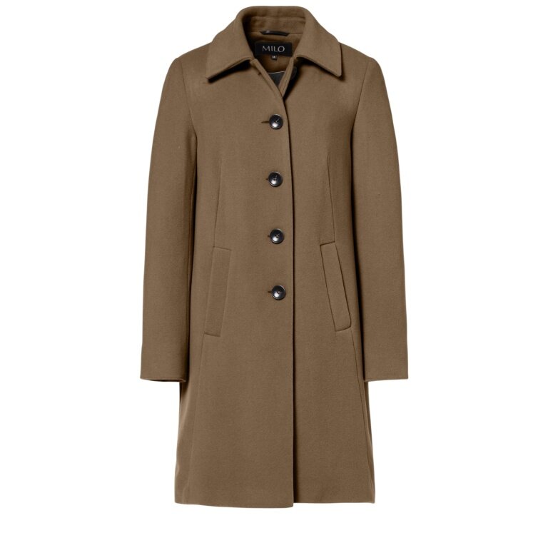 Milo Coat Isa (Wool Blend) brown Ladies