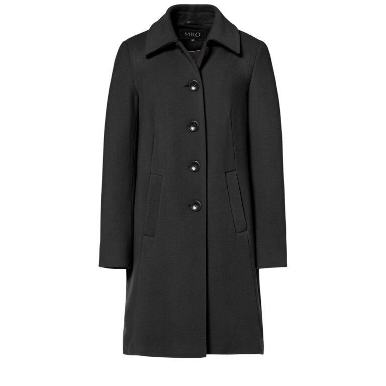 Milo Coat Isa (Wool Blend) black Ladies