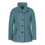 Milo coat (standing collar) Nala jade green ladies