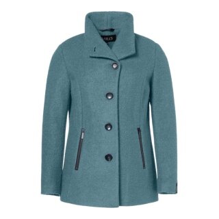 Milo coat (standing collar) Nala jade green ladies