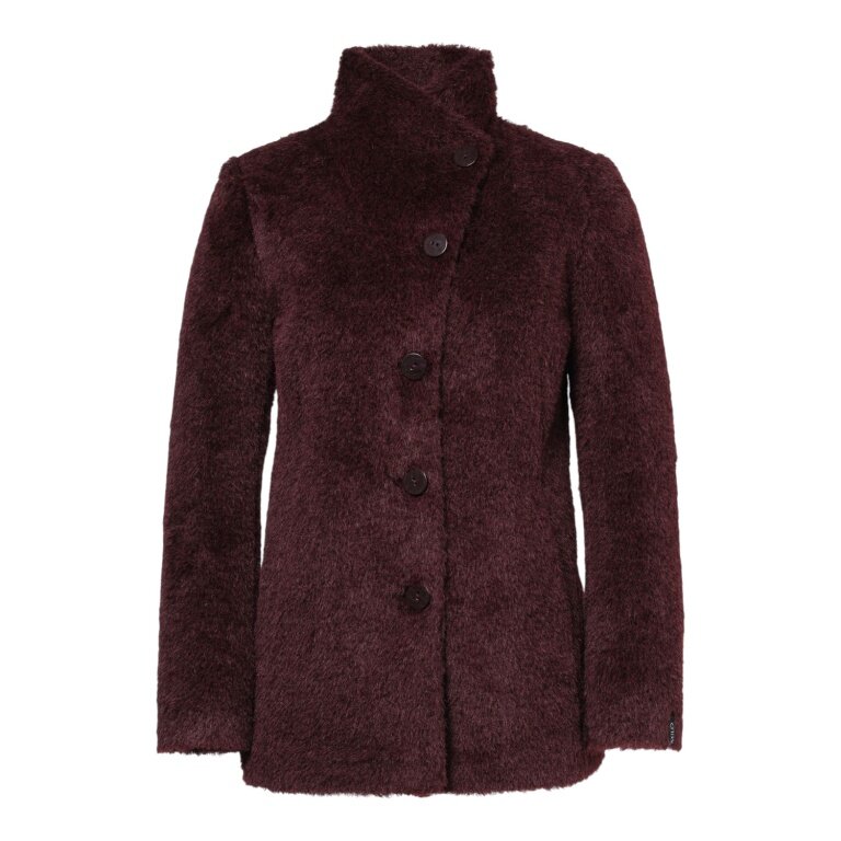 Milo Coat Nala (Stand-up Collar) 2026 Burgundy Red Ladies