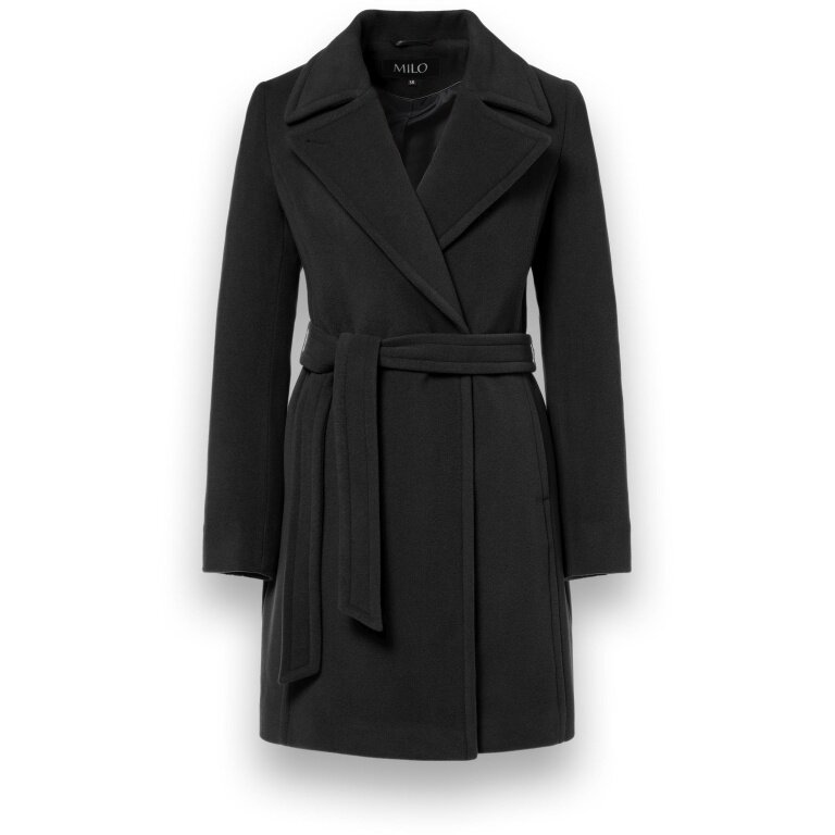 Milo Winter Coat Wanya (Wool Blend) Black Ladies