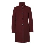 Milo Fiore Winter Coat (Wool Blend) Garnet Ladies