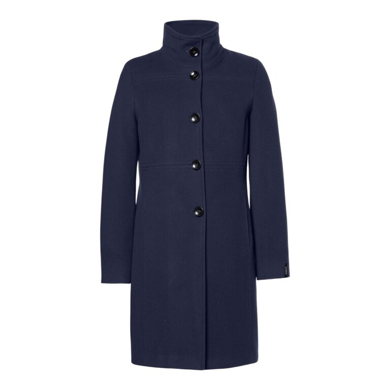 Milo Fiore Winter Coat (Wool Blend) Navy Blue Ladies