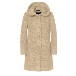 Milo Winter Coat Stella with Hood (Teddy Fur) Sand Brown Ladies
