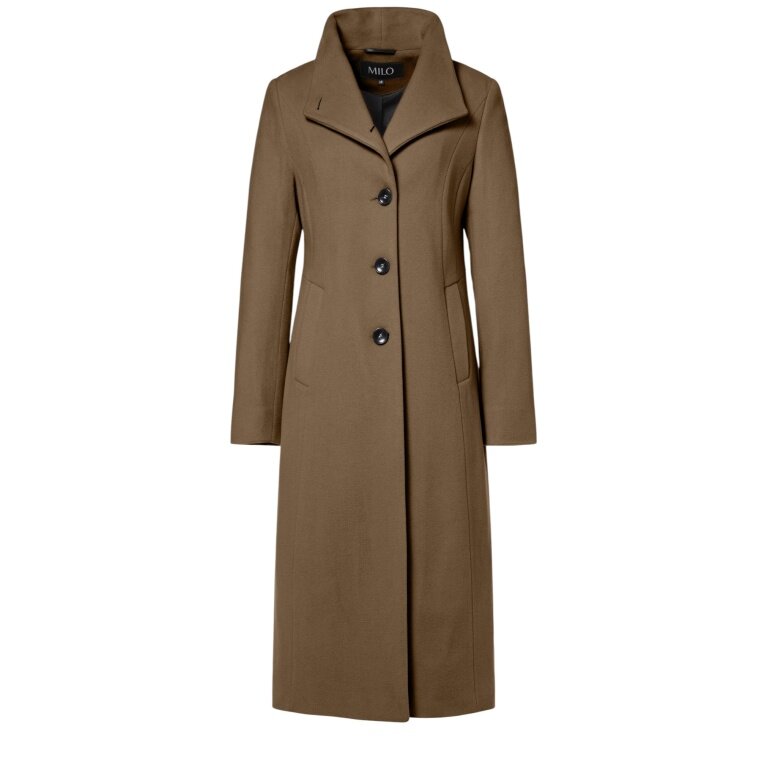 Milo Winter Coat Nada (Wool Blend) Brown Ladies