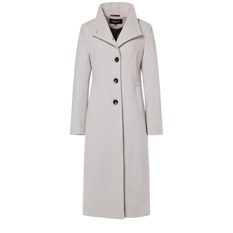 Milo Winter Coat Nada (Wool Blend) Light Grey Ladies