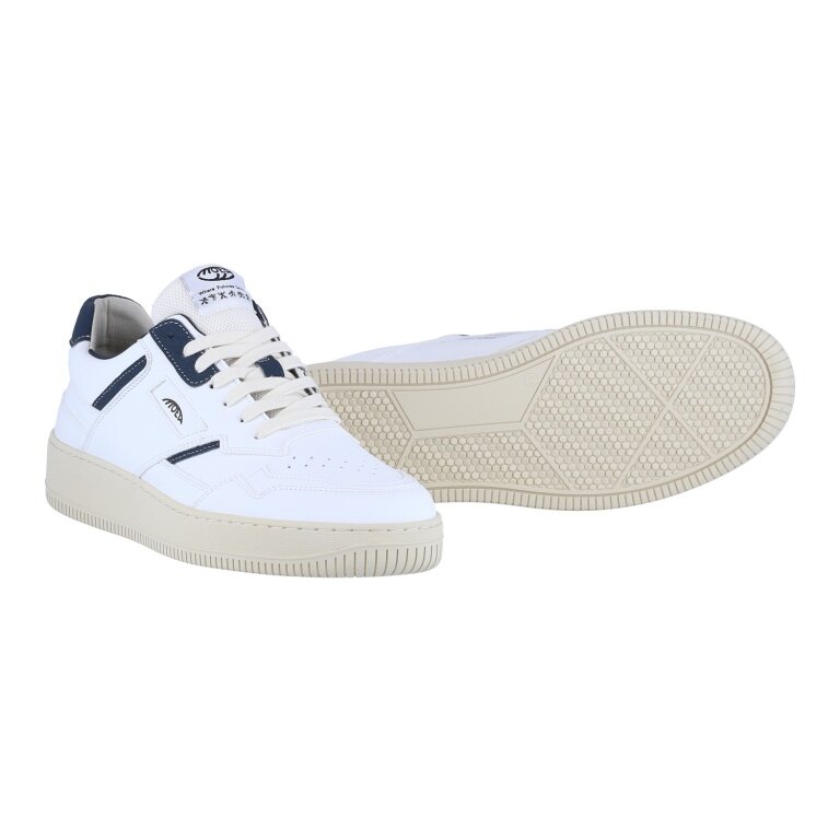 MoEa Sneaker Origin - Mushroom - white/blue