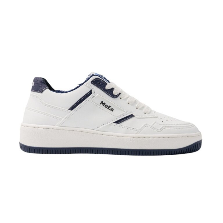 MoEa Sneaker Gen1 - Mushroom Light - white/navy