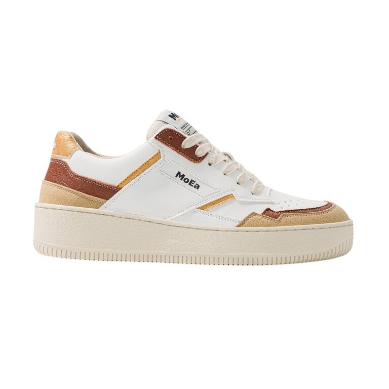 MoEa Sneaker Gen1 - Pineapple Blend - white/beige/brown ladies