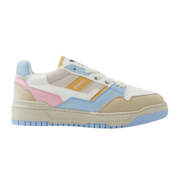 MoEa Sneaker Gen2 Pastel Drop - white/blue/beige